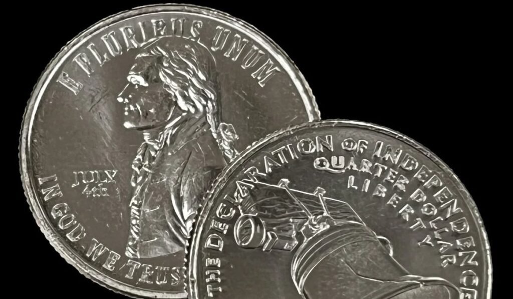 Jefferson replaces Washington on 250,000 special quarters marking America’s 250th birthday