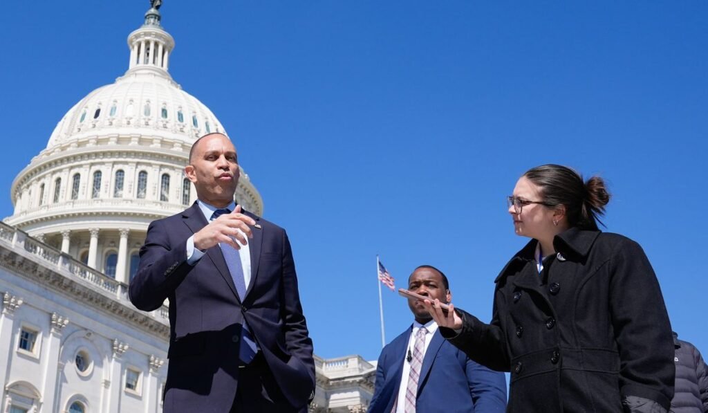 Jeffries says Democrats haven’t ‘ruled anything out’ on impeachment if they take Congress Jeffries says Democrats haven’t ‘ruled anything out’ on impeachment if they take Congress