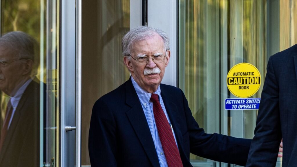 John Bolton pleads guilty in classified documents case : NPR