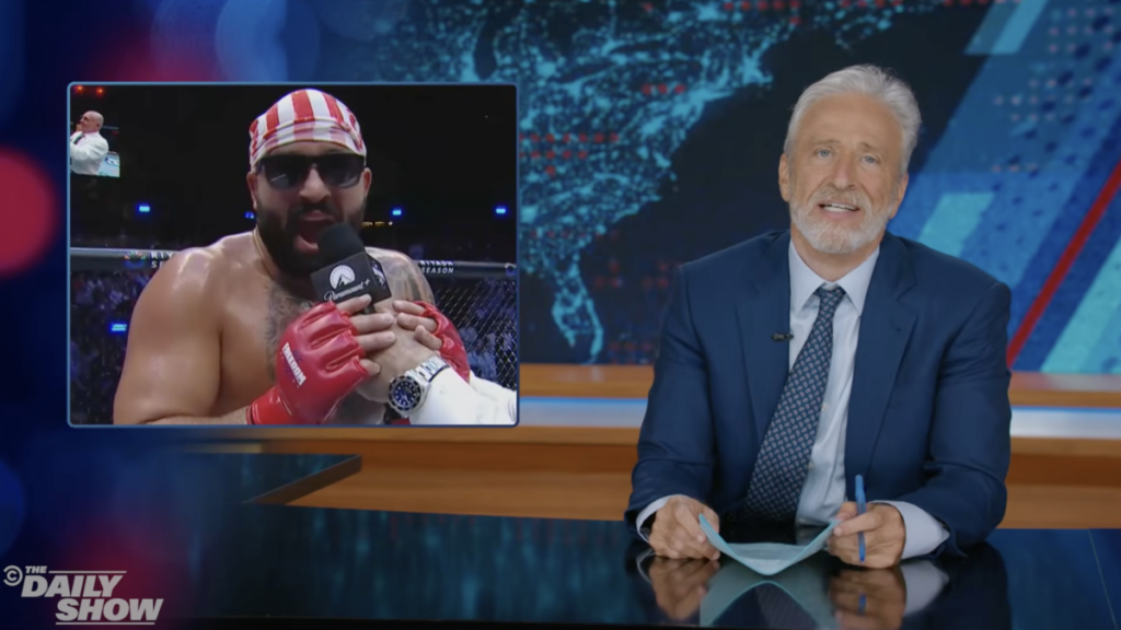 Jon Stewart critica el “triste” evento de Trump en la Casa Blanca de UFC – Celebrity Land
