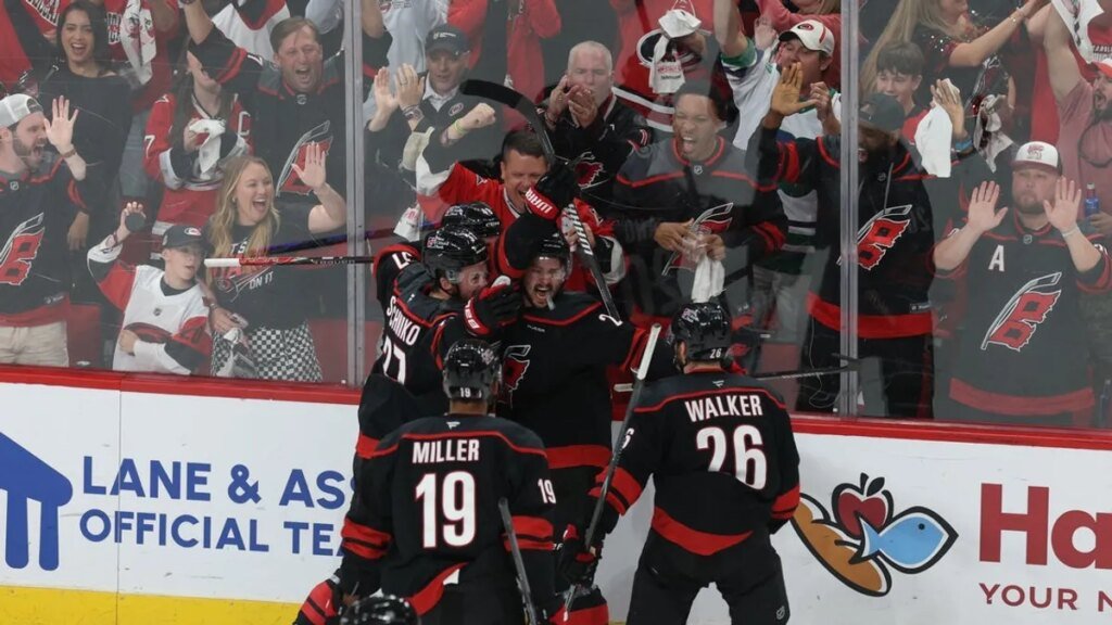 Jordan Staal, Hurricanes take Game 5, close in on Stanley Cup title Jordan Staal, Hurricanes take Game 5, close in on Stanley Cup title