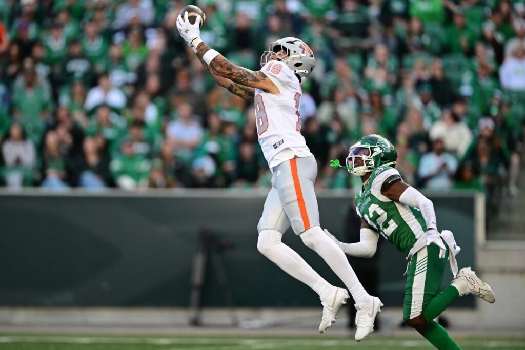 Justin McInnis non-participant in practice with B.C. Lions