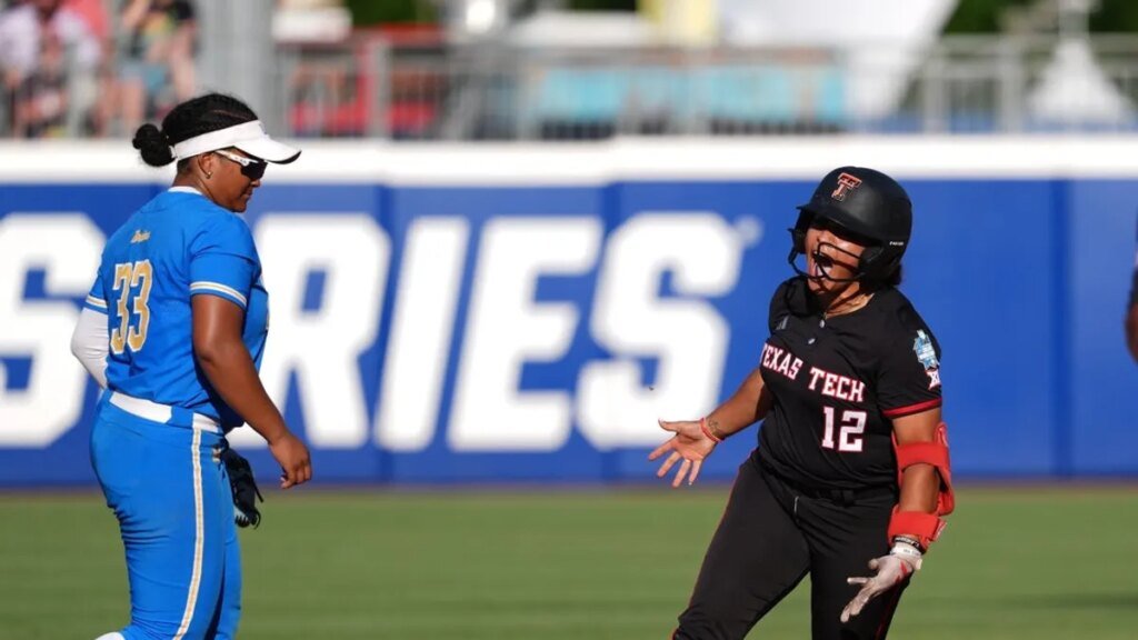 Kaitlyn Terry lifts Texas Tech past UCLA into WCWS semifinals