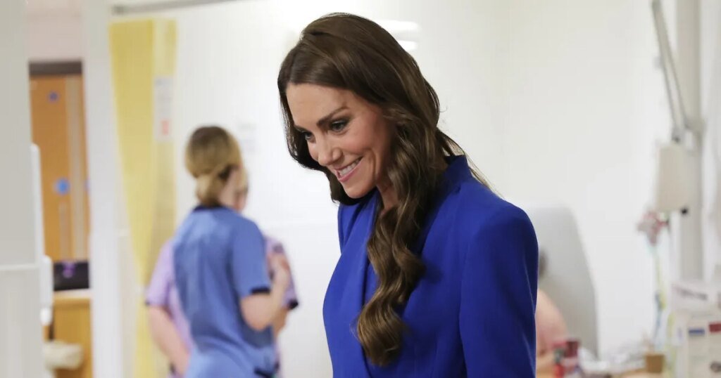 Kate Middleton Has Emotional Moment With Cancer Patient