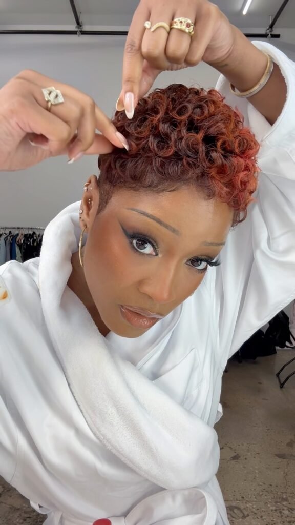 Keke Palmer Brings Creme of Nature to Amazon Prime Day with an On-Set Look