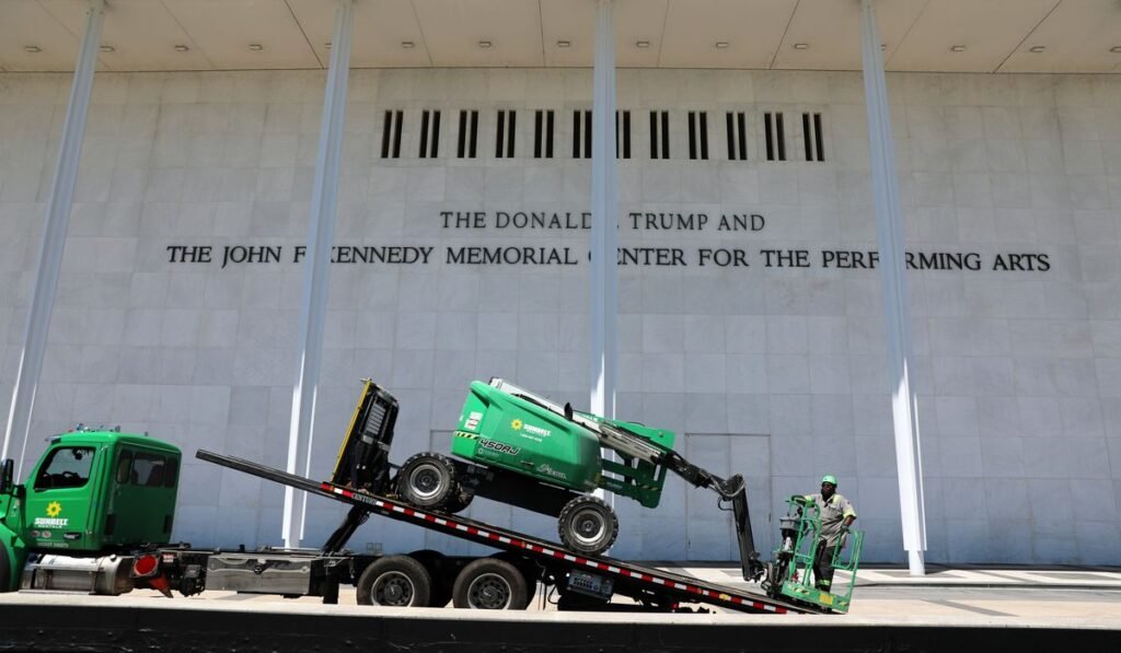Kennedy Center begins process of removing Trump references after judge said it was illegally added