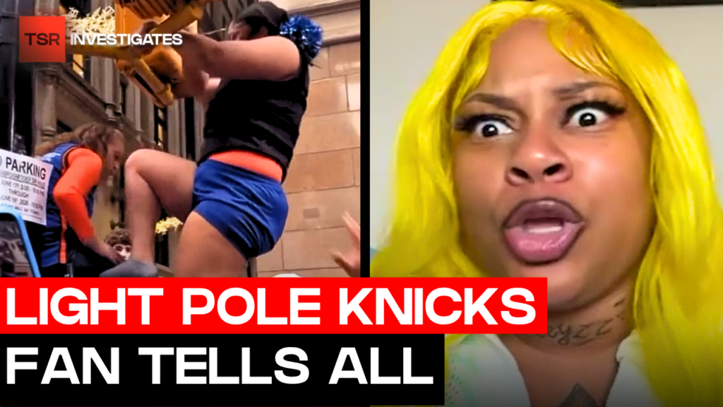 Knicks Fan Speaks Out After Viral Light Pole Brawl