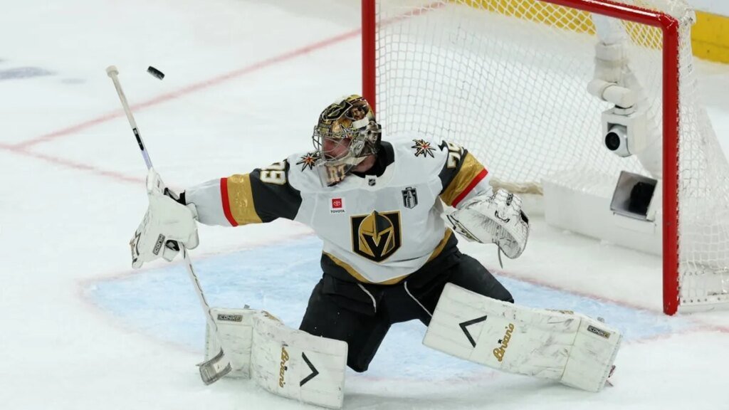 Knights trust in Carter Hart with Canes on cusp of taking Stanley Cup