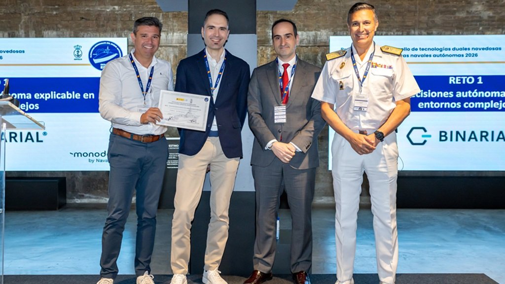 La gallega Binarial escala su tecnología de Physical AI a la defensa nacional La gallega Binarial escala su tecnología de Physical AI a la defensa nacional