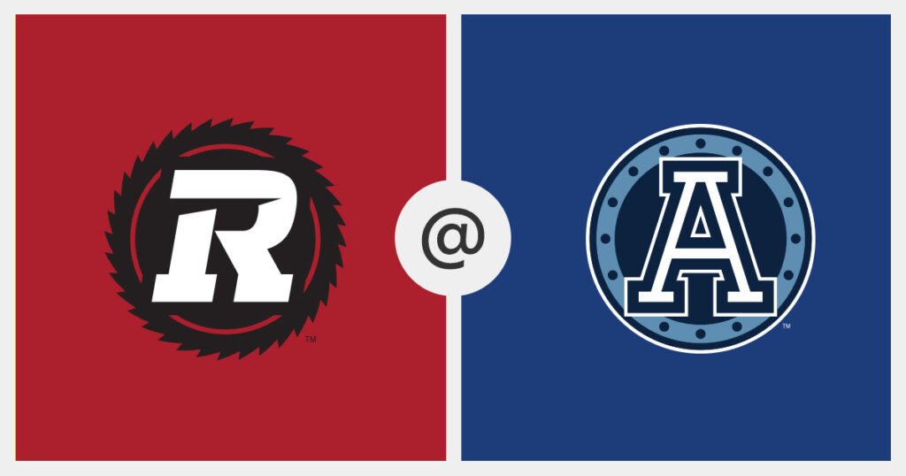 Live Now: Argos leading REDBLACKS in second quarter