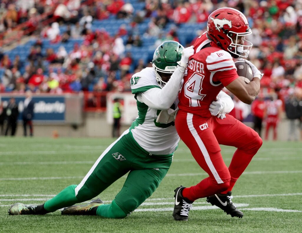 Low five: key plays cost Calgary Stampeders win against Saskatchewan Roughriders