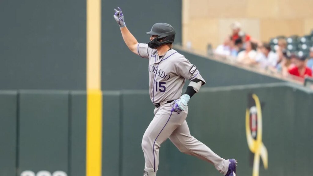 MLB roundup: Hunter Goodman socks 3 homers as Rockies top Twins