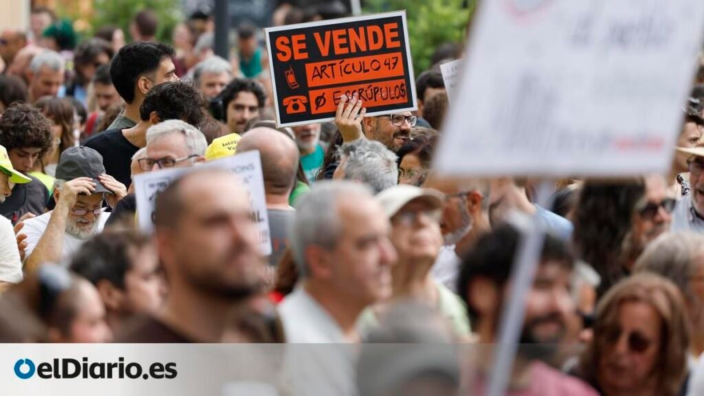 Manifestación en València contra "el negocio de la vivienda" y la "codicia rentista"