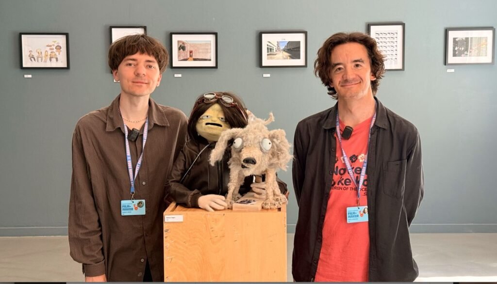 Markus Tangre and David Bjørnstad • Director and puppeteer, Ivar - "It's about the balance between how crazy and ugly the puppets look versus how innocent and sweet they are"