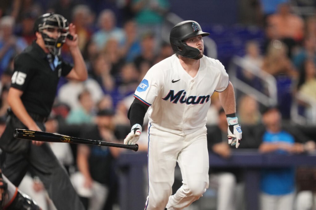 Marlins Place Liam Hicks On 10-Day Injured List Marlins Place Liam Hicks On 10-Day Injured List