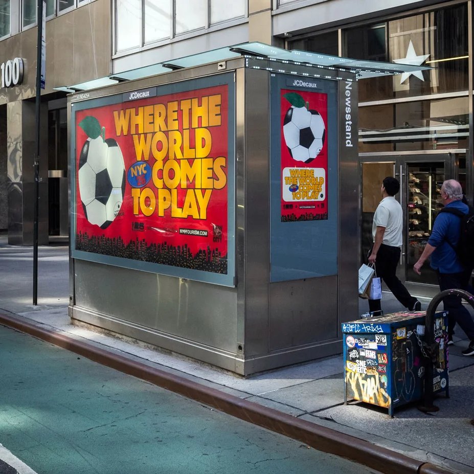 Meet the designer behind NYC’s charming World Cup campaign Meet the designer behind NYC’s charming World Cup campaign