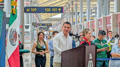 Mexicana vuelve a despegar del AIFA hacia Acapulco Mexicana vuelve a despegar del AIFA hacia Acapulco
