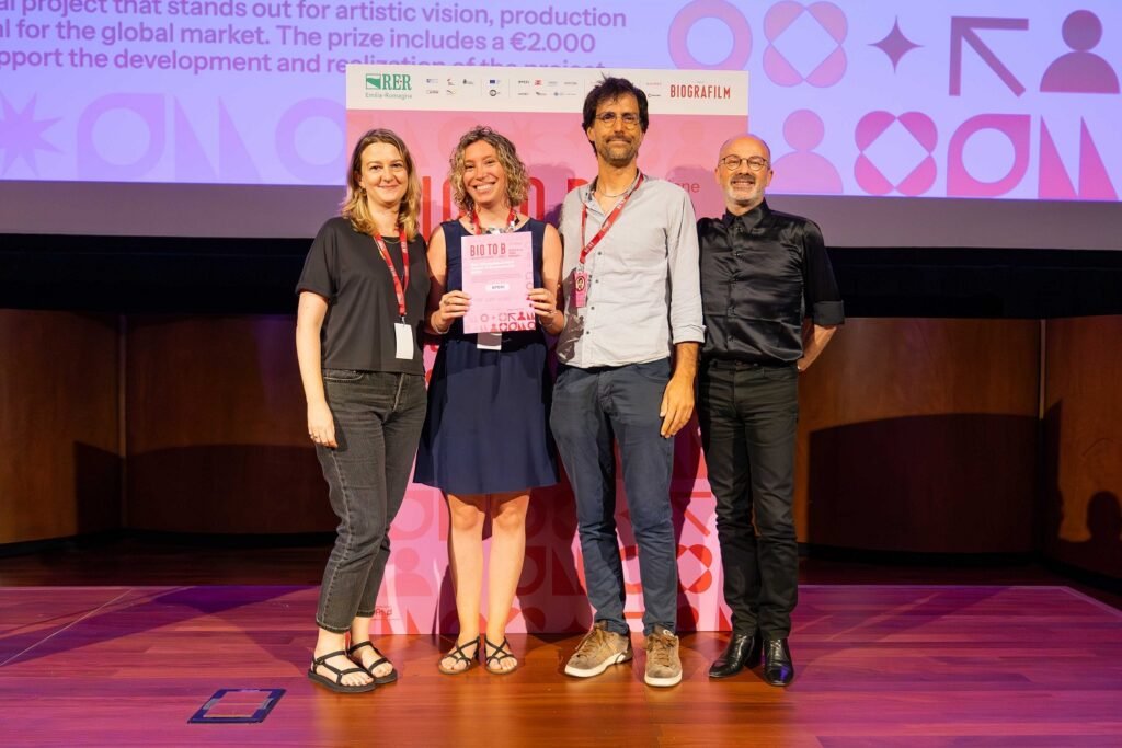 Michele Fornasero's The Last Class wins the Best Bio to B | Doc International Project Award
