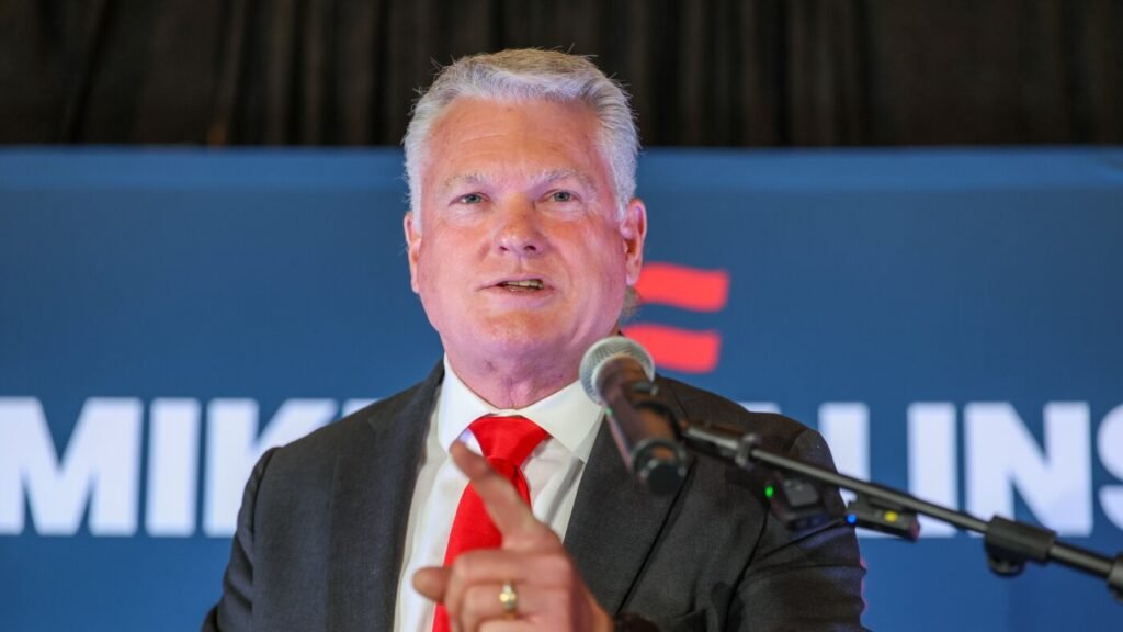 Mike Collins wins Georgia Republican Senate primary runoff : NPR