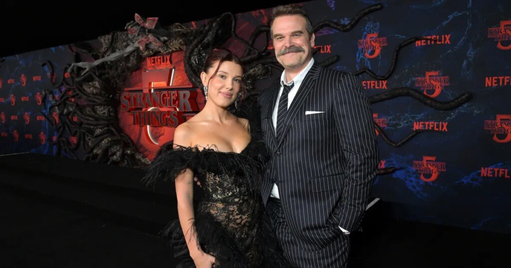 Millie Bobby Brown Teases David Harbour Onscreen Reunion