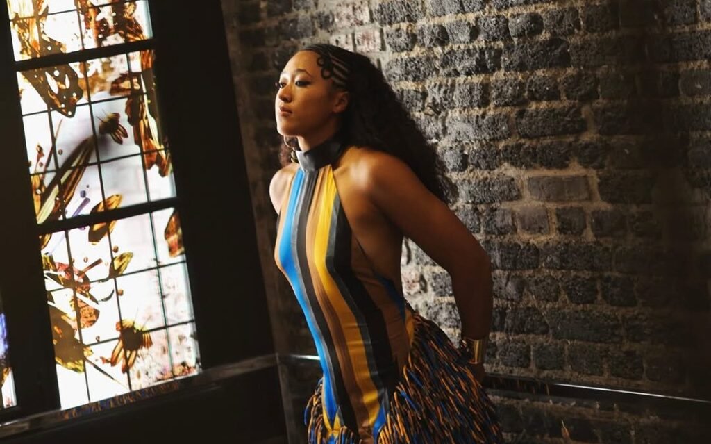 Naomi Osaka Channels Leopard Luxury in a Stunning Raffles Paris Shoot