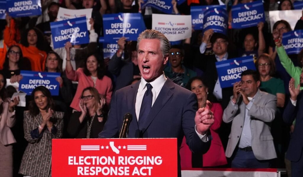 Newsom fumes that DOJ is investigating him and his wife, calls it Trump political retribution