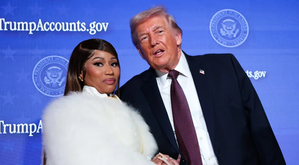 Nicki Minaj Shares Shoutout For President Trump's 80th Birthday