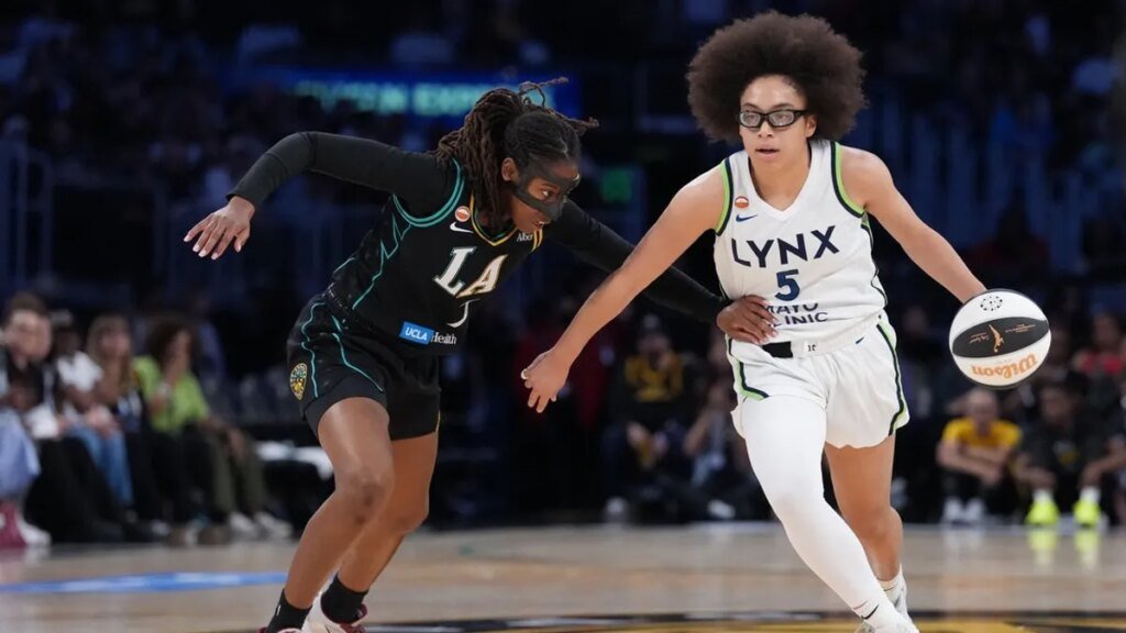 Olivia Miles’ record-setting night boosts Lynx over Sparks Olivia Miles' record-setting night boosts Lynx over Sparks