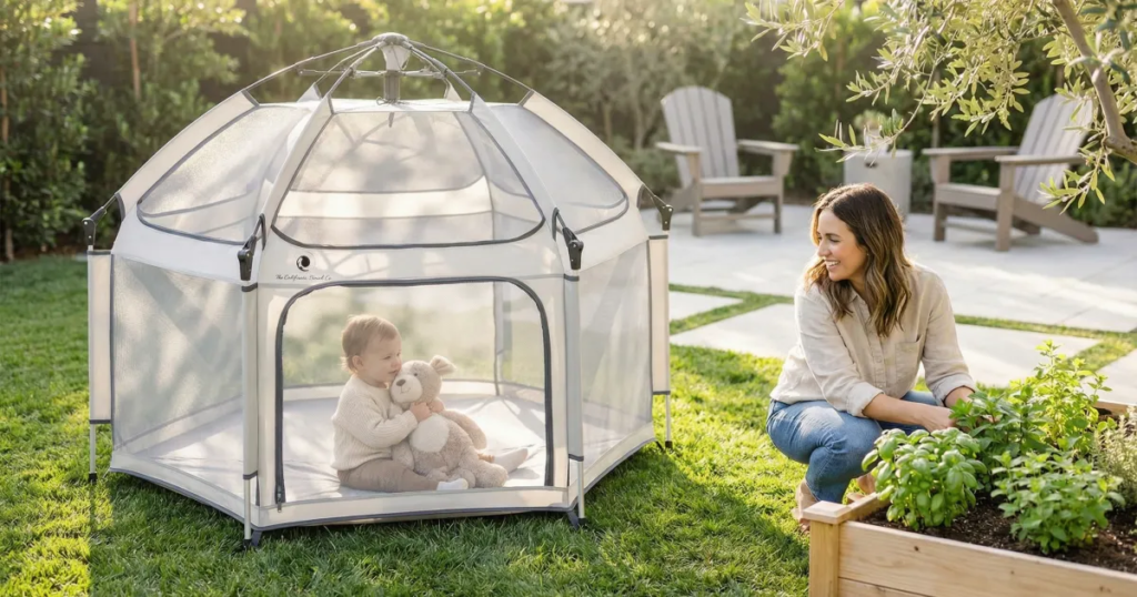 Parents Are Calling This the ‘No-Stress’ Playpen Parents Are Calling This the 'No-Stress' Playpen