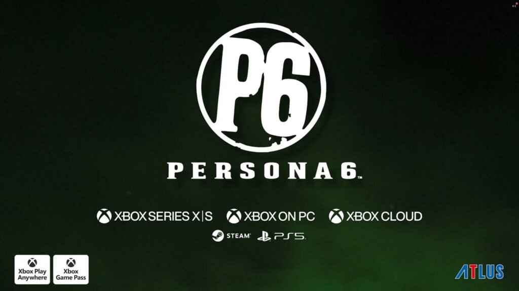 Persona 6 Is Coming With Graveyard Visuals And A Toxic Green Color Scheme