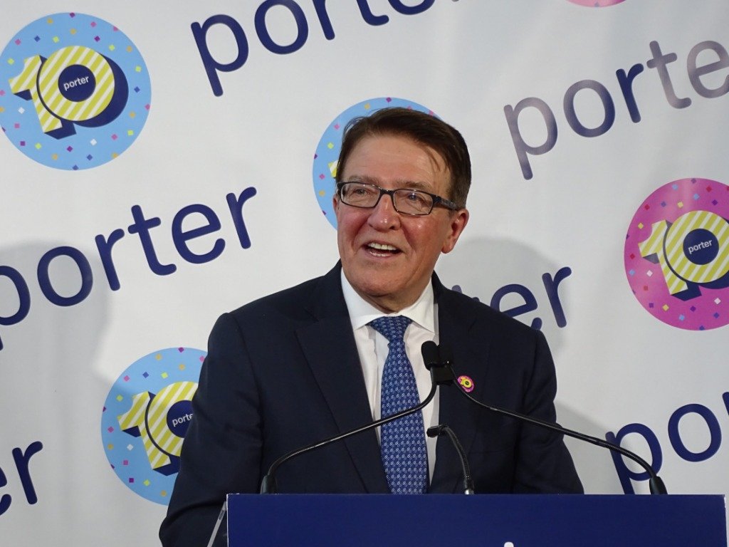 Porter Airlines Robert Deluce receives 2026 W.H. Baxter Lifetime Achievement Award at Agents’ Choice Gala Porter Airlines Robert Deluce receives 2026 W.H. Baxter Lifetime Achievement Award at Agents' Choice Gala
