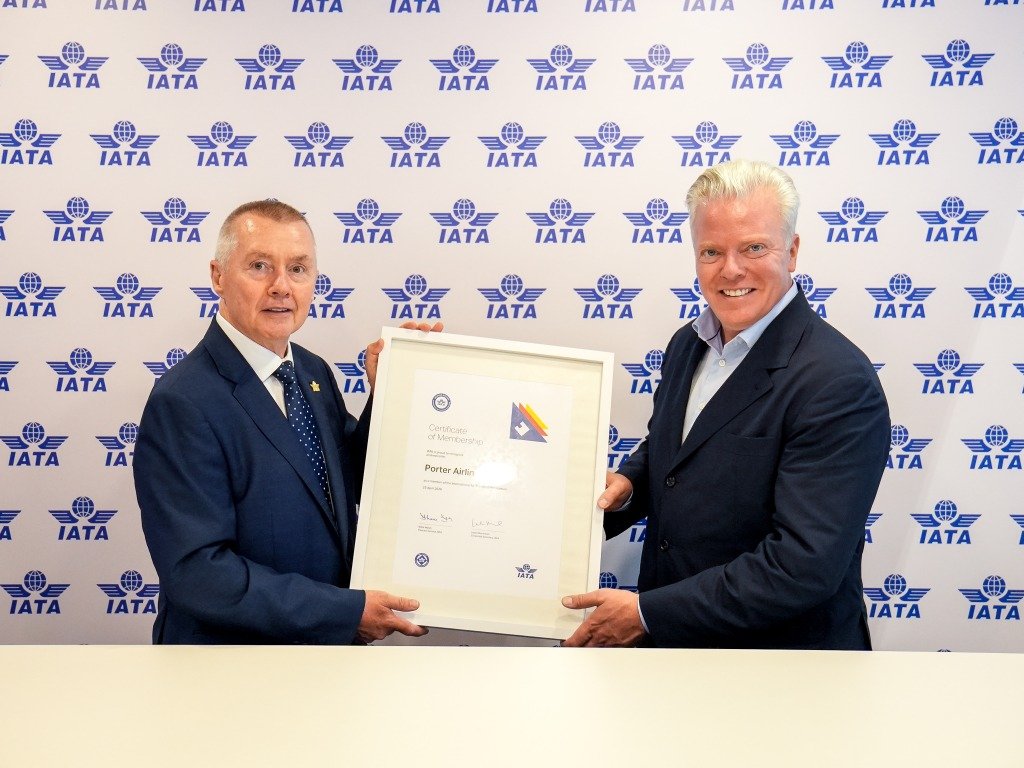 Porter joins International Air Transport Association Porter joins International Air Transport Association
