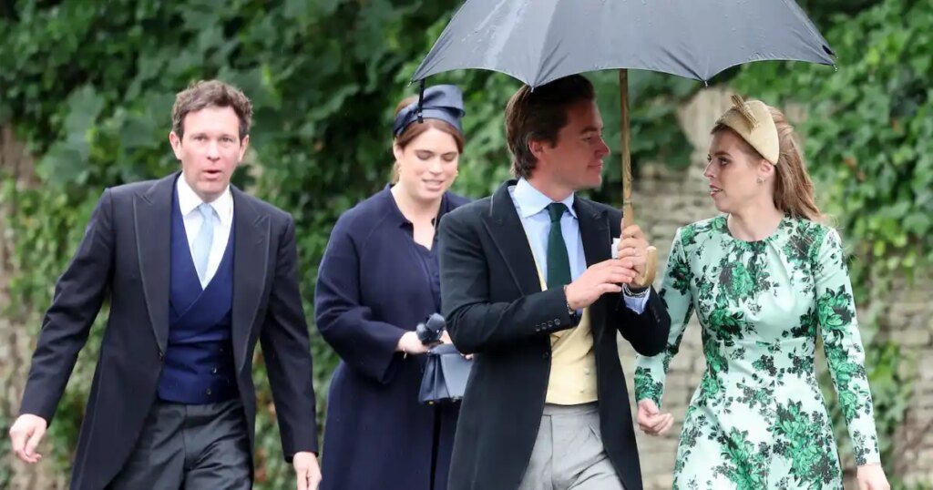Prince Andrew's Daughters Attend Peter Phillips’ Wedding