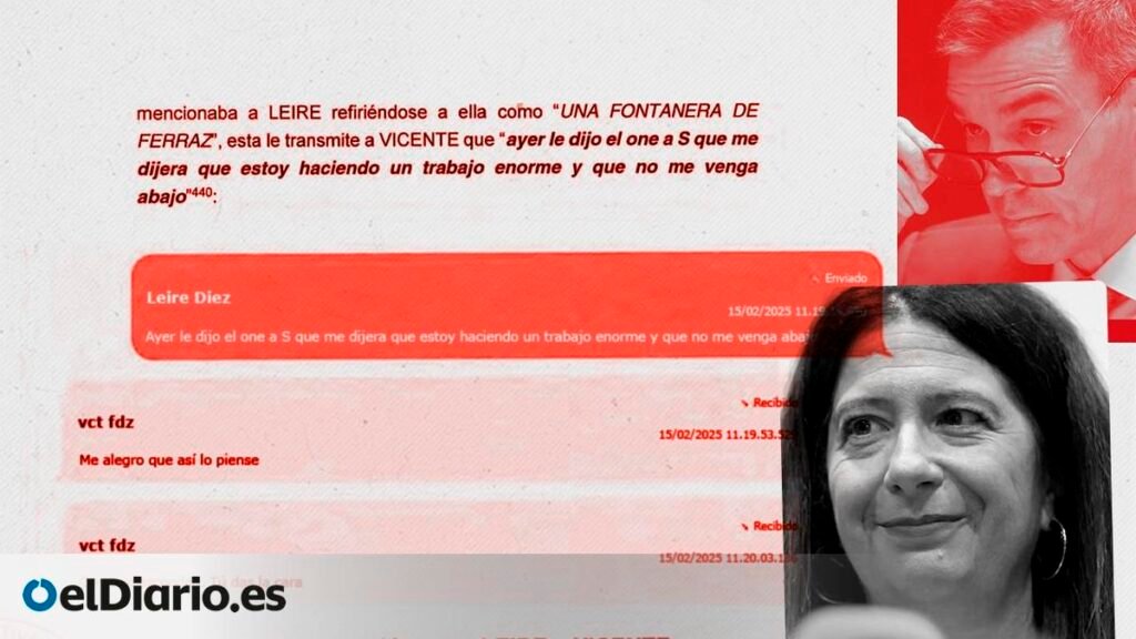 Qué dice la UCO al juez sobre "el One" y las conversaciones de la trama Leire sobre Sánchez
