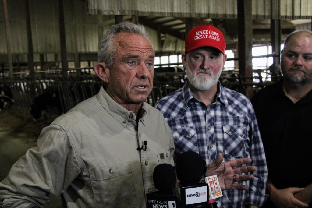 RFK Jr. is popping up in battleground districts