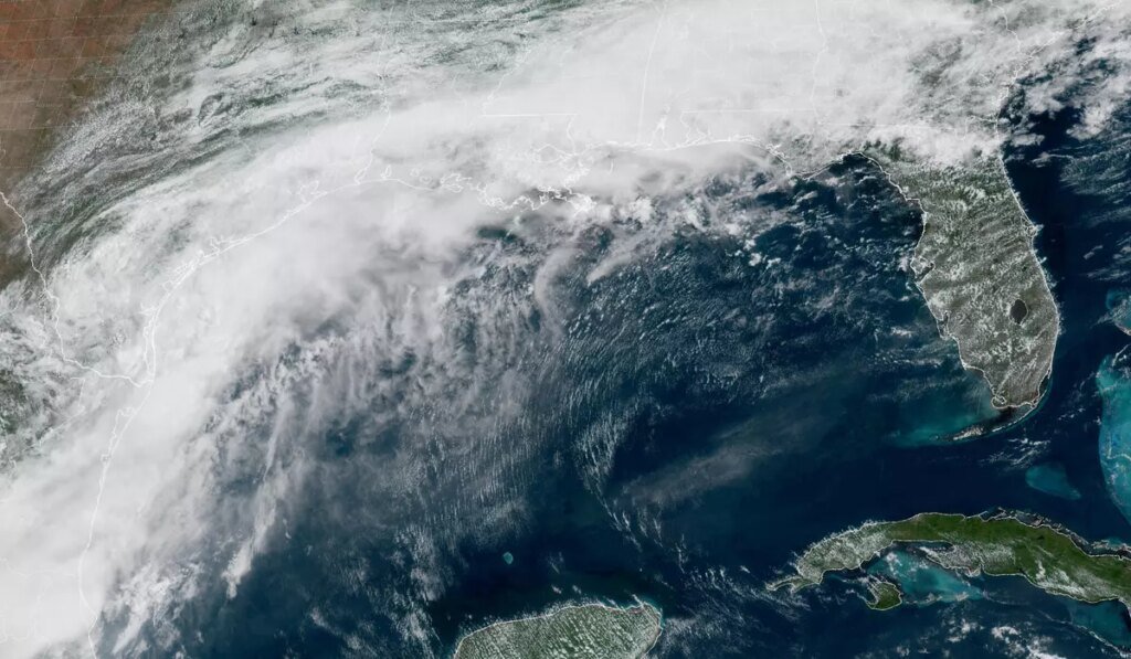 Rain along the Gulf Coast could become the first named storm of the Atlantic hurricane season Rain along the Gulf Coast could become the first named storm of the Atlantic hurricane season
