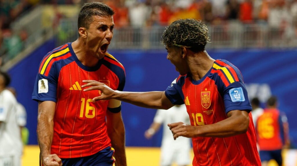Report, result and goals as Yamal leads La Roja to important World Cup win