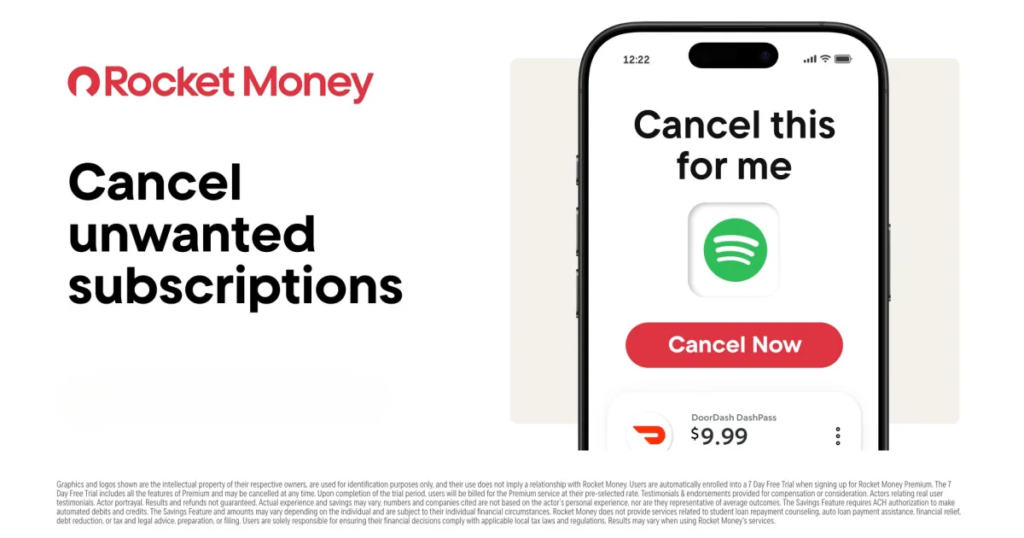 Rocket Money With Finds Hidden Subscriptions to Help You Save