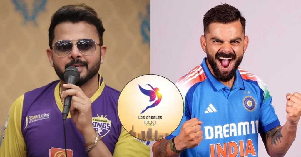 S Sreesanth explains why Virat Kohli should play for India in the LA 2028 Olympics S Sreesanth explains why Virat Kohli should play for India in the LA 2028 Olympics