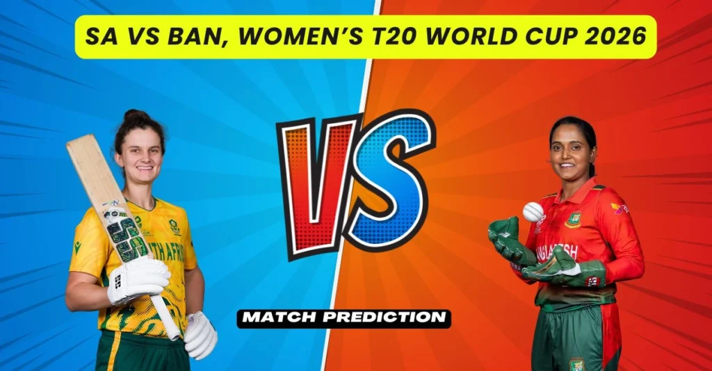 SA-W vs BAN-W, Women’s T20 World Cup 2026, Match Prediction: Who will today’s game between South Africa Women and Bangladesh Women?