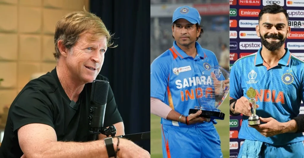 Sachin Tendulkar or Virat Kohli? Jonty Rhodes opens up on comparison of the Indian cricket icons Sachin Tendulkar or Virat Kohli? Jonty Rhodes opens up on comparison of the Indian cricket icons