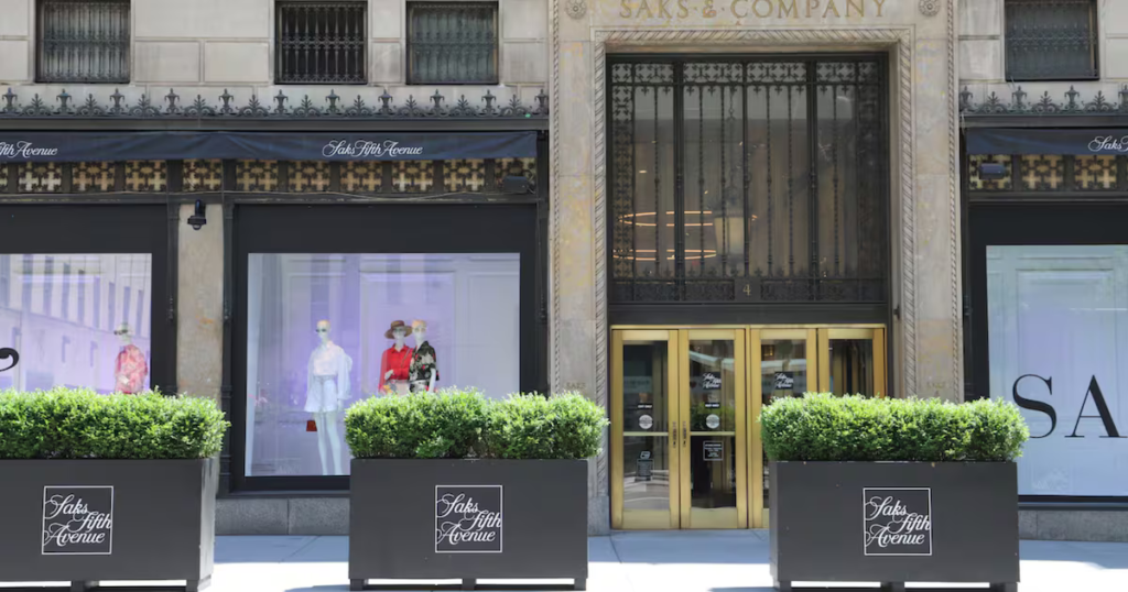 Saks, Exiting Bankruptcy, Bets on High-End Luxury to Revive Sales