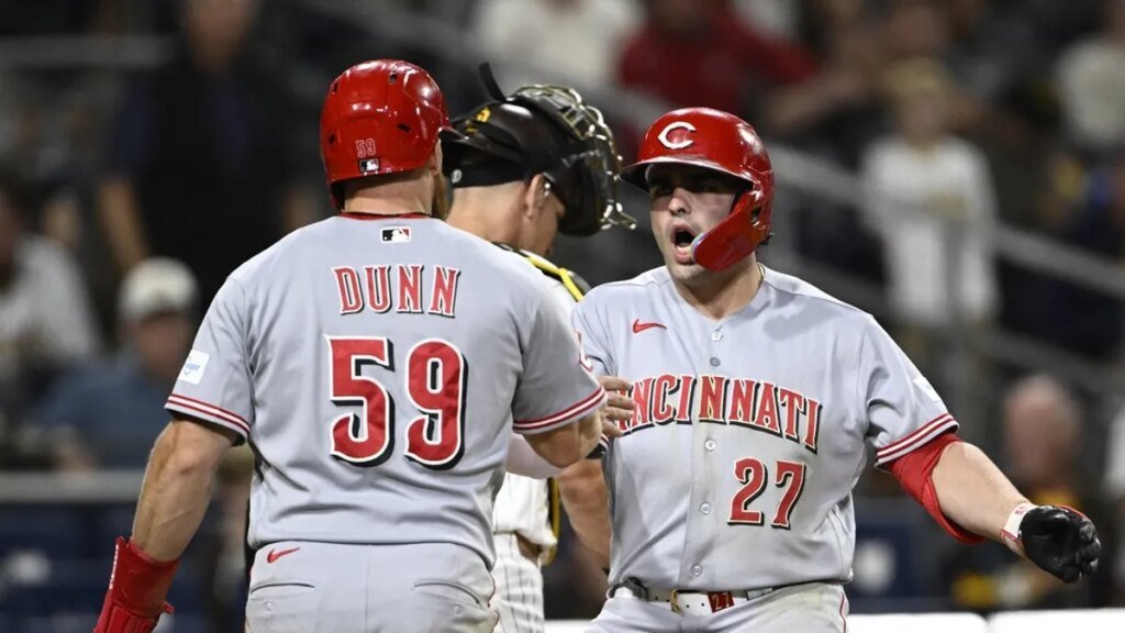 Sal Stewart bashes go-ahead homer in 11th as Reds top Padres Sal Stewart bashes go-ahead homer in 11th as Reds top Padres