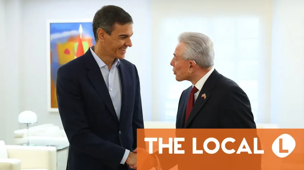 Sánchez meets US ambassador to Spain amid tensions with Trump Sánchez meets US ambassador to Spain amid tensions with Trump