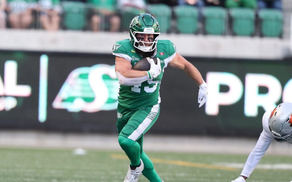 Saskatchewan Roughriders unsure if A.J. Ouellette will be healthy for Week 4