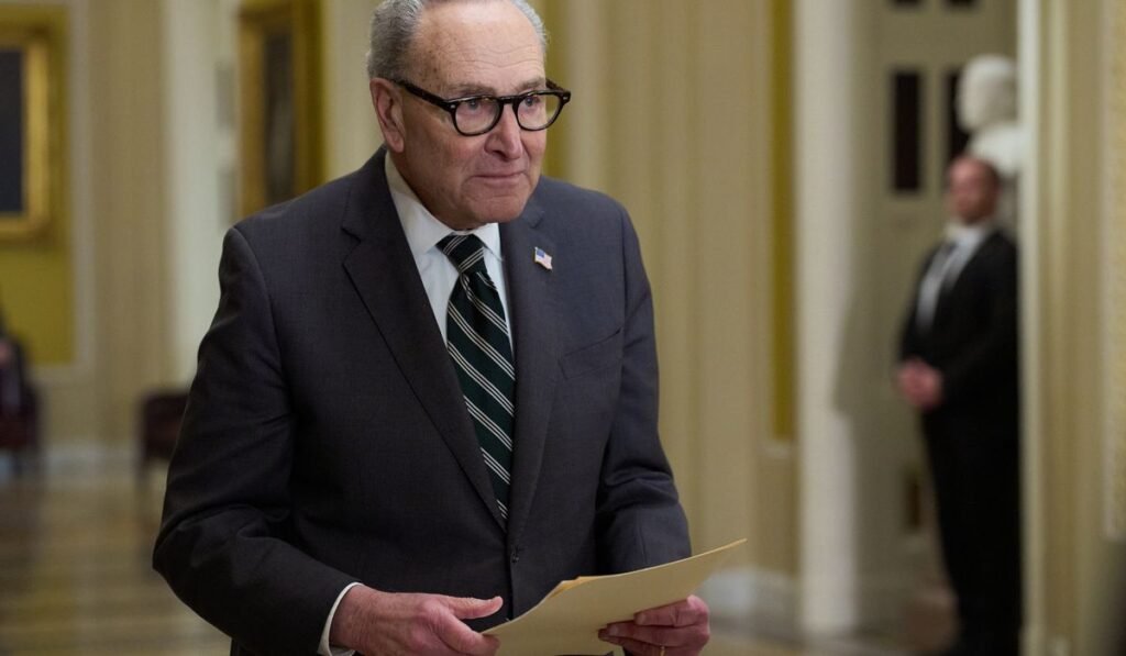 Schumer stands by embattled Senate candidate Platner