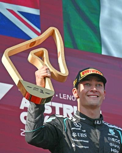 Se corona el británico George Russell en Gran Premio de Austria Se corona el británico George Russell en Gran Premio de Austria
