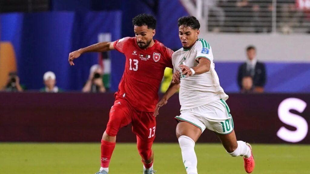 Second-half goals carry Algeria to comeback win over Jordan Second-half goals carry Algeria to comeback win over Jordan