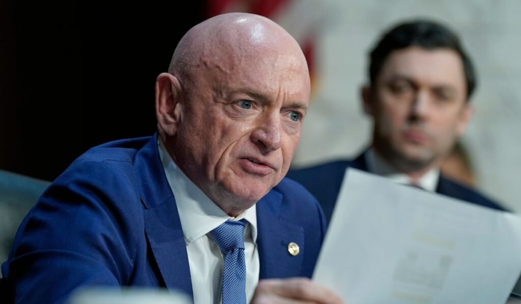 Sen. Mark Kelly says Biden ‘did a bad job’ on the border