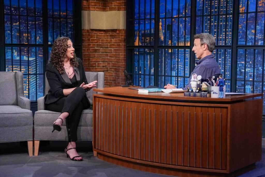 Seth Meyers Claims Jenny Hagel’s Audience Advice May Have Caused Multiple Divorces Seth Meyers Claims Jenny Hagel’s Audience Advice May Have Caused Multiple Divorces